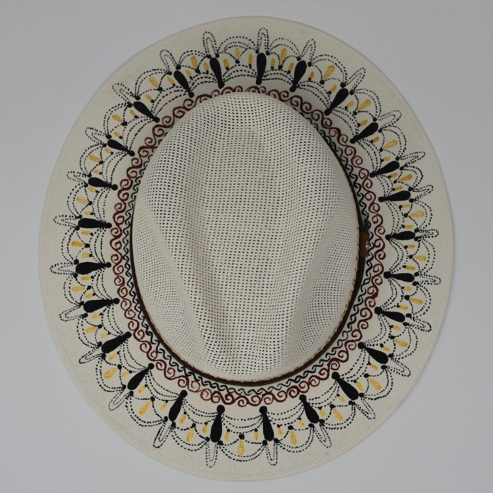 Hand-Painted Sombreros Mexican Sun Hats